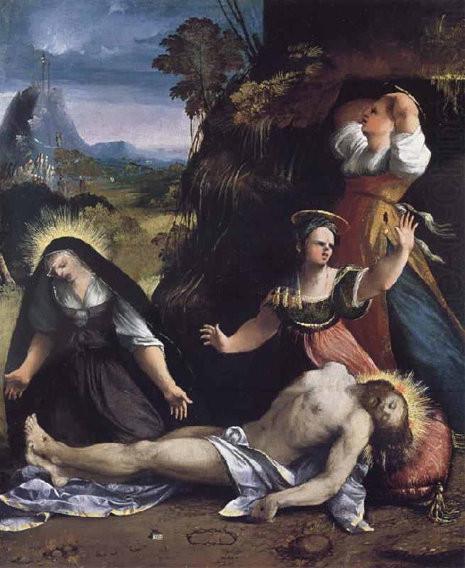 Dosso Dossi Lamentation over the Body of Christ china oil painting image